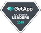 GetApp Category Leaders 2025 badge